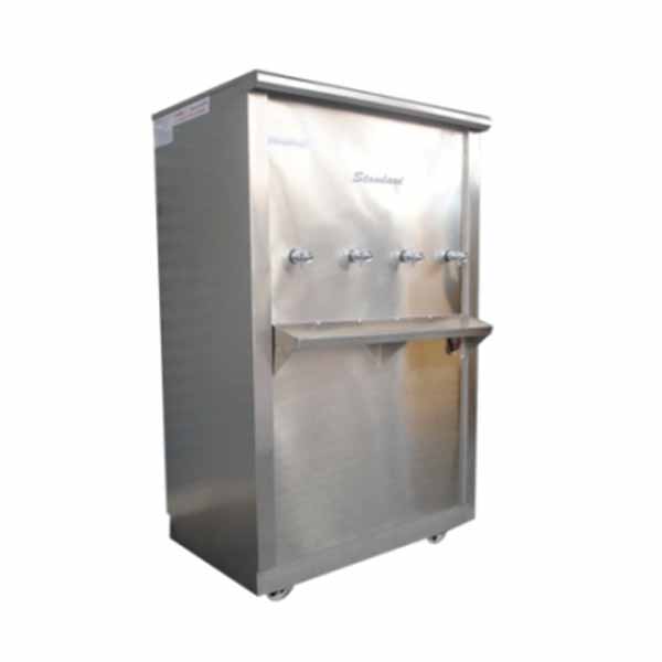 ตู้น้ำเย็น แบบต่อท่อ 4 ก๊อก