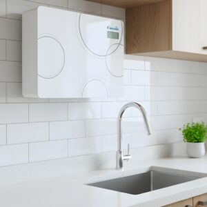 เครื่องกรอง cascade กล่องสีขาว แขวนกำแพง
