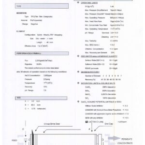 สเปค Model BW-4040(E) performance