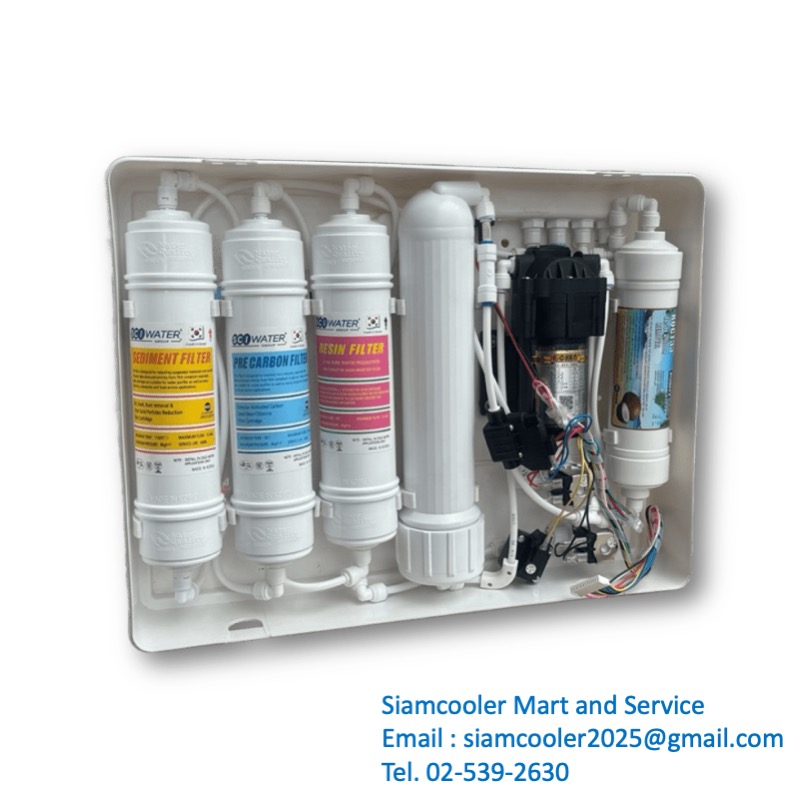 ไส้กรองน้ำ เกาหลี ด้านใน unipure gold ro