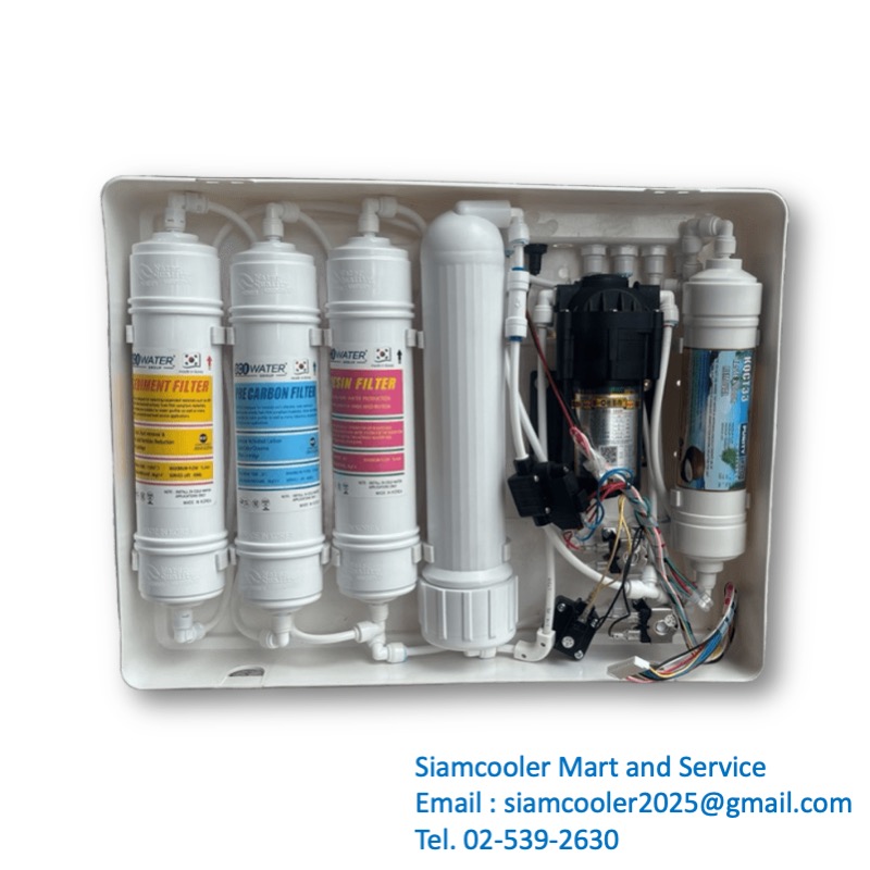 75 แกลลอน/วัน unipure reverse osmosis