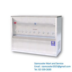 ตู้น้ำ maxcool mc-10p รังผึ้ง ต่อท่อ 180cm.