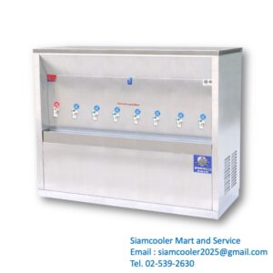 ตู้น้ำ maxcool mch-8p เย็น-ร้อน รังผึ้ง